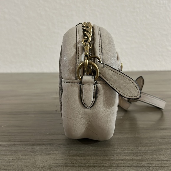 COACH Signature Jacquard Camera Bag Quilted Crossbody C5275 - Picture 4 of 12